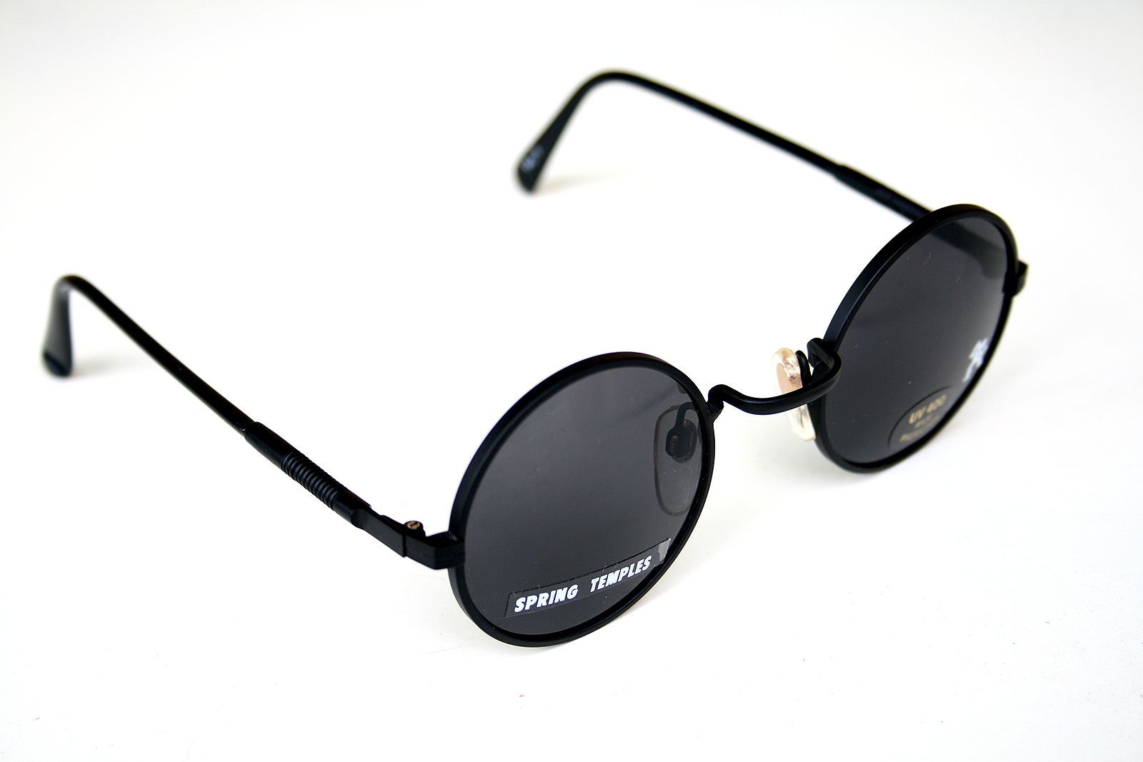 Round Black Metal Sunglasses Hi Tek Alexander Hjl9 Hi Tek Webstore